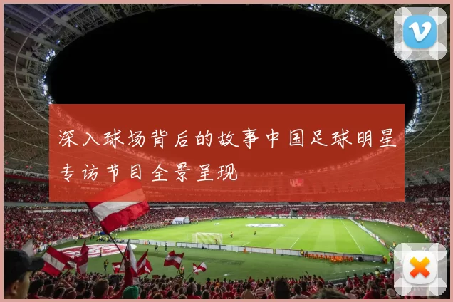 深入球场背后的故事中国足球明星专访节目全景呈现